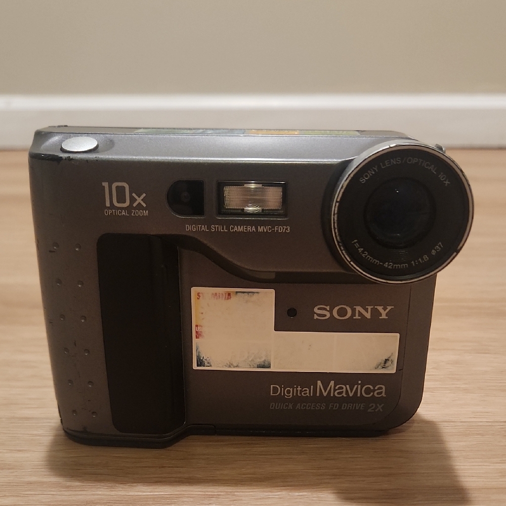 Sony Gray Digital Camera with 10x Zoom
